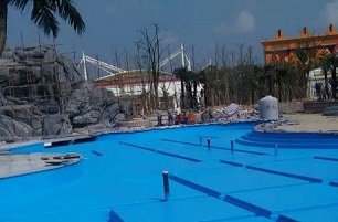 HK娱乐水池防水装饰系统
